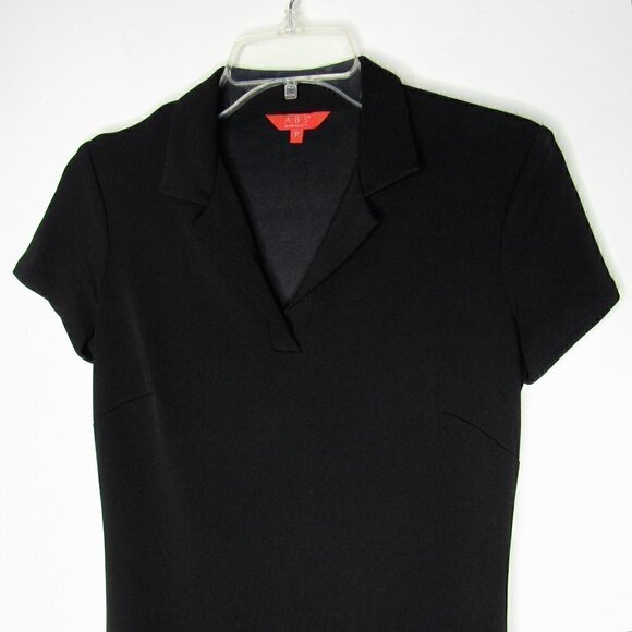 A.B.S. by Allen Schwartz - Dropped Waist Pleated Dress - Petite - Picture 3 of 8